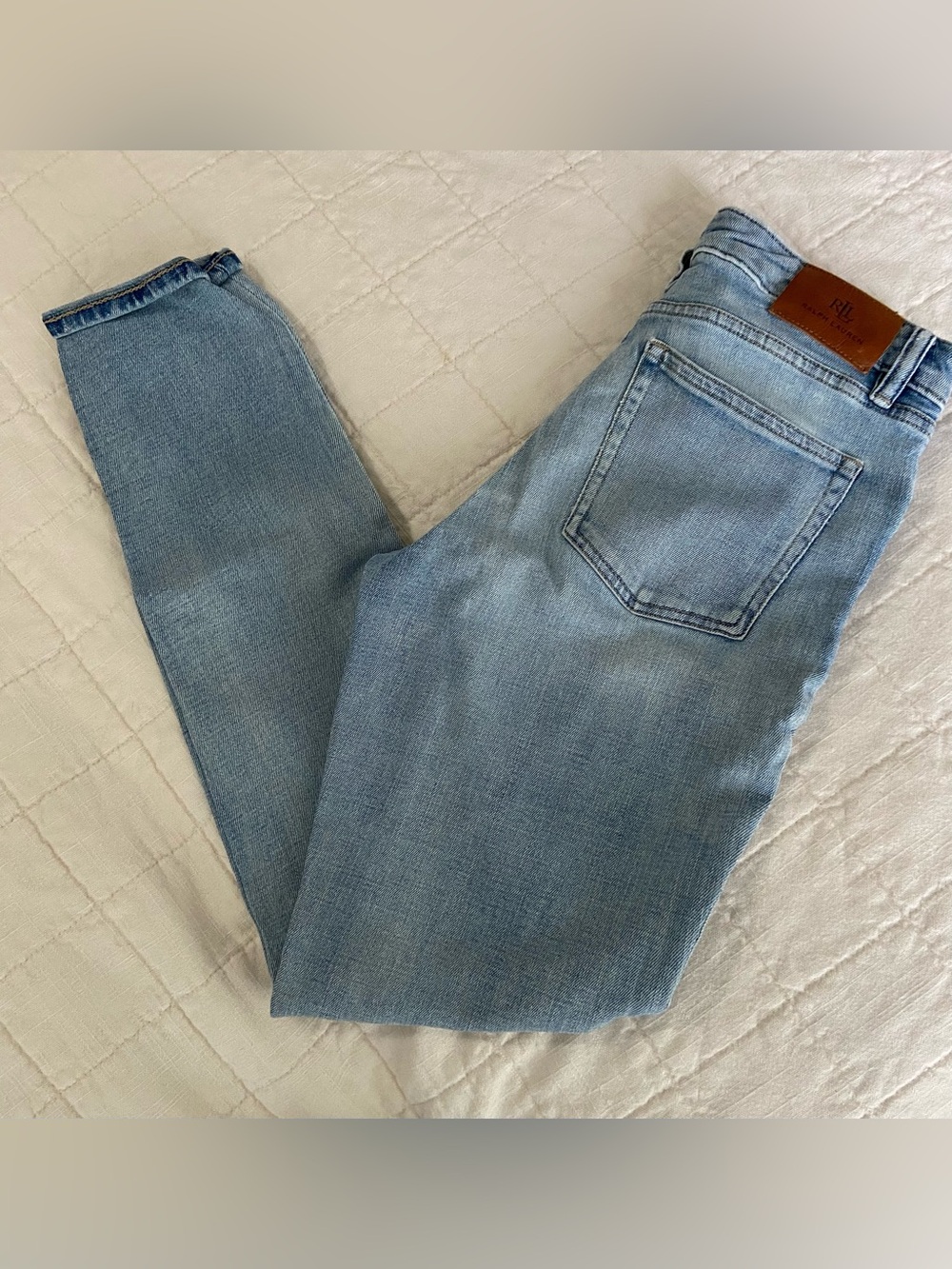 Ralph Lauren Light Blue Slim Straight Jeans